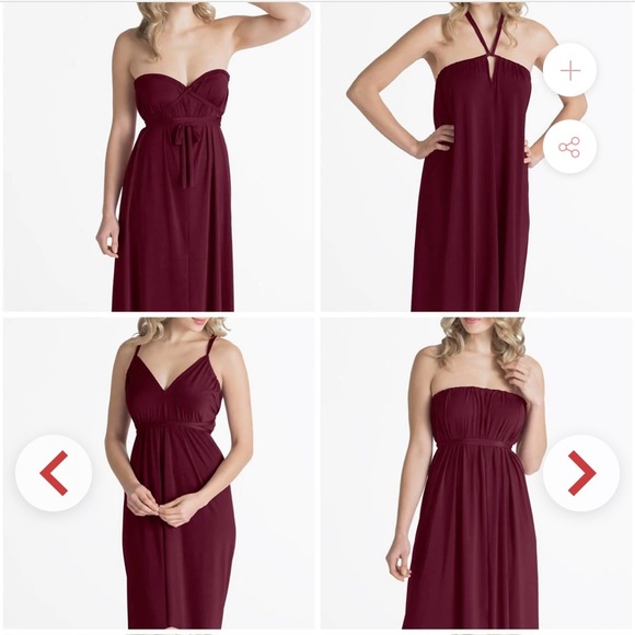 Henkaa Ivy Maxi Convertible Spaghetti Strap Dress - Picture 3 of 4